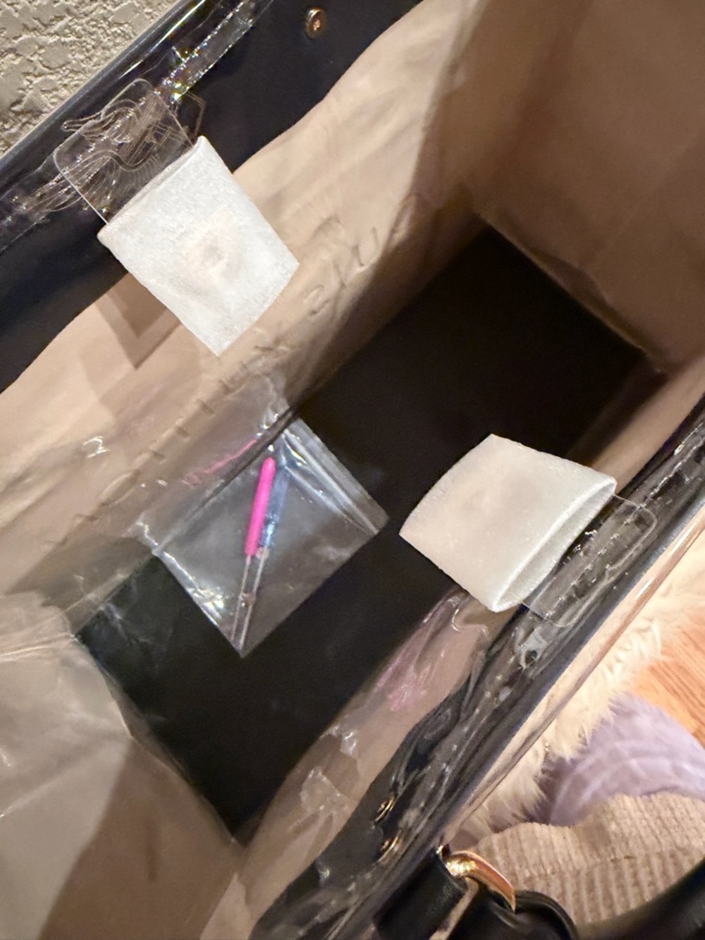 Louis Vuitton LV Large Shopping Tote Bag Crossbody Bag with PVC / TPU Cover - Picture 9 of 9